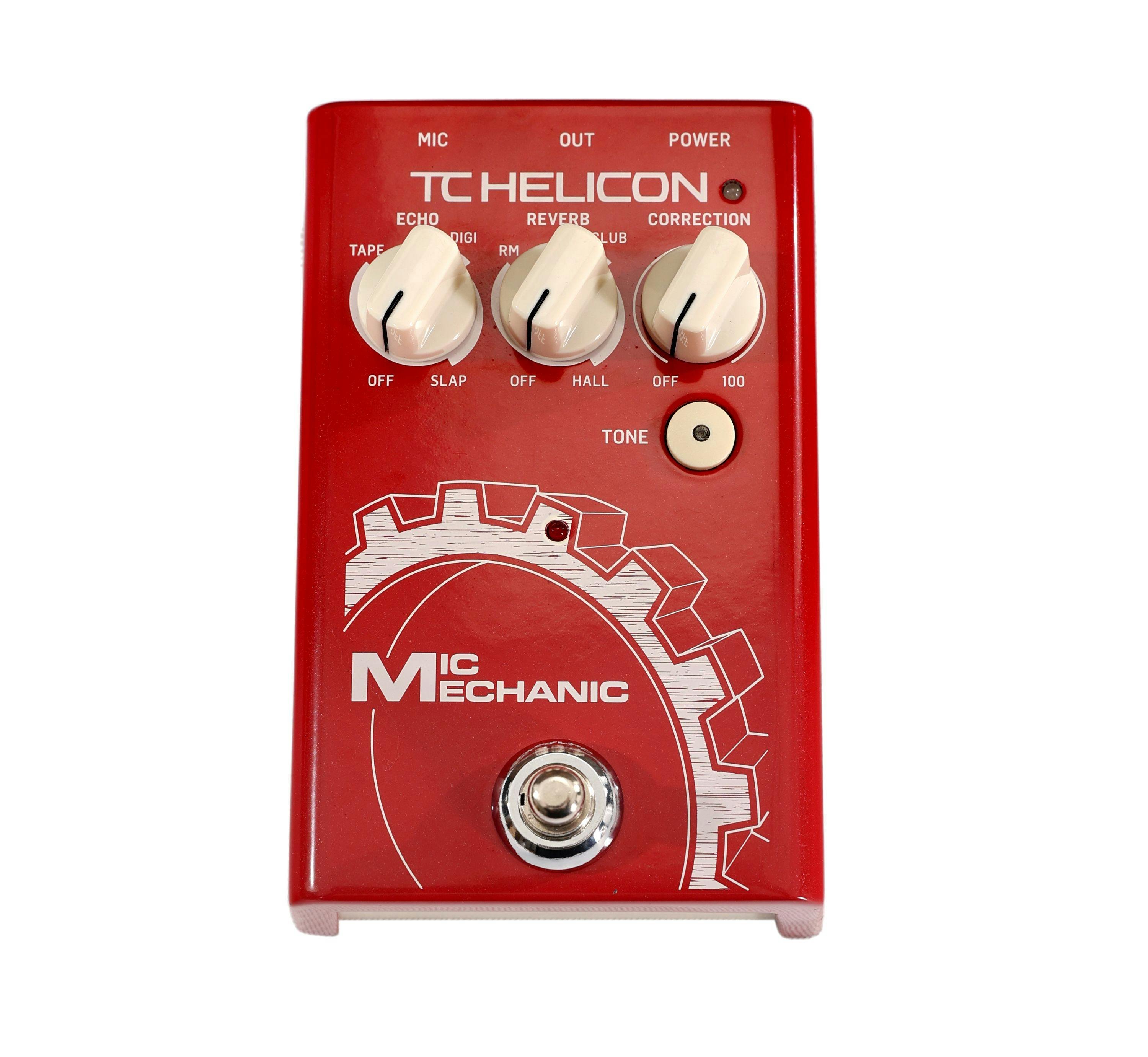 配信機器・PA機器・レコーディング機器 TC-HELICON MIC MECHANIC TC Helicon Mic Mechanic 2 Vocal Effects Pedal - Andertons Music Co.
